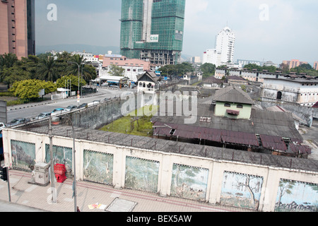 Prison Pudu en Kuala Lumpur, Malaisie. Banque D'Images