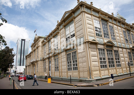 Edificio Metallico, Parque España, San Jose, Costa Rica. Banque D'Images