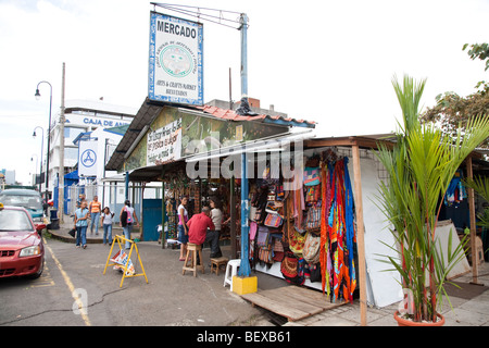 Mercado de Artesania, San Jose, Costa Rica. Banque D'Images