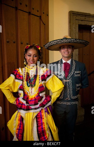 Danseurs, Guadalajara, Jalisco, Mexique Banque D'Images