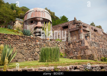 Spa Monte Coxala Ecologico, Ajijic, le lac Chapala, Jalisco, Mexique Banque D'Images