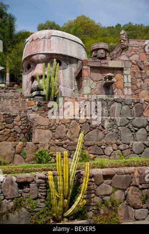 Spa Monte Coxala Ecologico, Ajijic, le lac Chapala, Jalisco, Mexique Banque D'Images