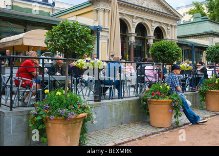 Restaurant Kappeli parc Esplanadi Helsinki Finlande Europe Banque D'Images