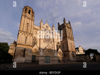 Cathédrale de Poitiers, St Pierre Banque D'Images