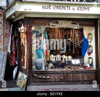 Ottoman Sultanahmet Istanbul Turquie antique shop Banque D'Images