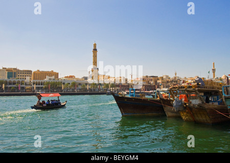 Vue sur la Crique de Dubaï Banque D'Images