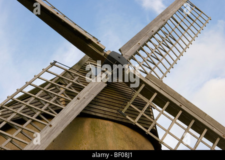 Moulin à Vent de Bembridge, île de Wight, Royaume-Uni Banque D'Images