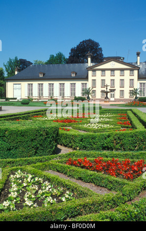 Parc de l'Orangerie à Strasbourg, Alsace, France Banque D'Images