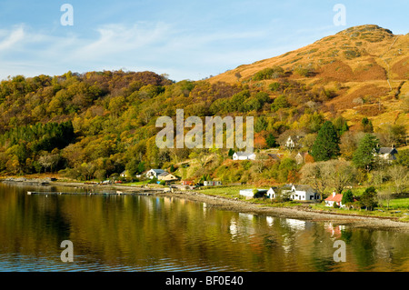 Glenborrodale Ardnamurchan Peninsula sur le seminaire Interreg Juin 2010/1 sur la côte ouest de l'Écosse Argyll. 5449 SCO. Banque D'Images