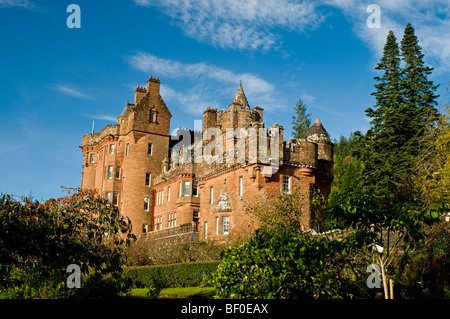 Glenborodale château sur la péninsule d'Ardnamurchan région des Highlands en Écosse Banque D'Images