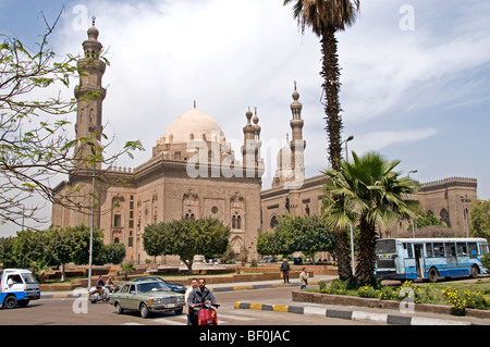 Le Caire Égypte mosquée Sultan Hassan Ali Al Rifai Banque D'Images