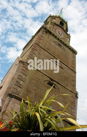 Stumpy Tower dans la ville de Girvan, Ayrshire, Ecosse du Sud Banque D'Images