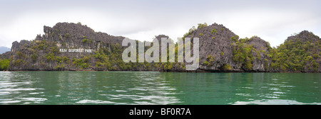 Pulau Langkawi Geopark, coastal view, Malaisie Banque D'Images
