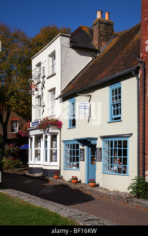 Ligne Cook, un coin tranquille dans la ville de marché de Wimborne Minster près de l'église cathédrale Banque D'Images