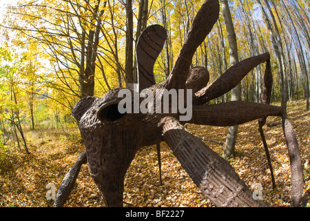 Parc des sculptures Griffis, Ashford Hollow, New York Banque D'Images