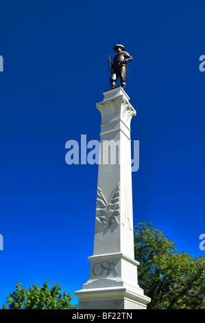 Hood's Texas statue Brigade (1910) par Pompeo Coppini - Texas State Capitol, Austin, Texas Banque D'Images