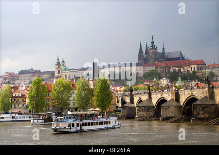 Prague pour la tempête Banque D'Images