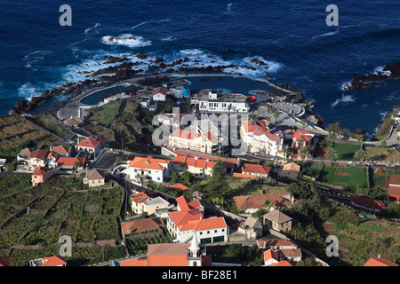 Porto Moniz Madère Portugal Europe. Photo par Willy Matheisl Banque D'Images