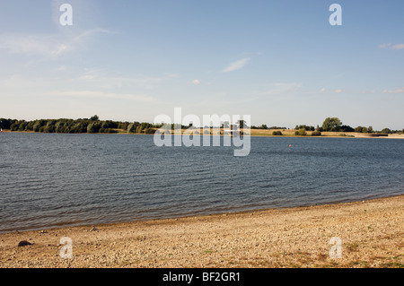 Réservoir d'eau, Suffolk, UK. Banque D'Images