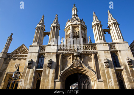 Le Gatehouse réveil au Kings College à Cambridge Banque D'Images