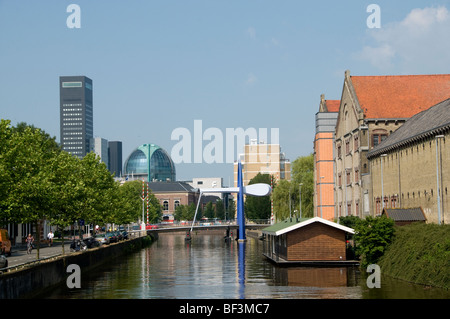 Leeuwarden Pays-Bas Frise Fryslan Achmeatower Banque D'Images