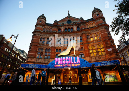 Palace Theatre sur Shaftesbury Avenue. Soho. Londres 2009. Banque D'Images