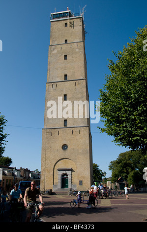 Leuchtturm Terschelling frise la mer des Wadden Wad Harbour Port Pays-Bas Banque D'Images