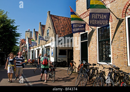 La mer des Wadden Terschelling Frise Wad Harbour Port Pays-Bas Banque D'Images