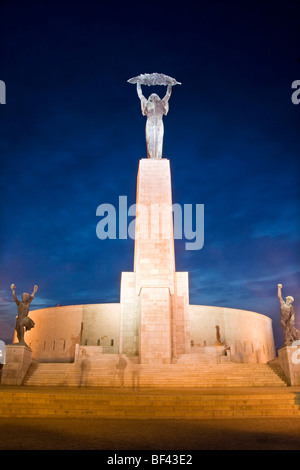 Statue de la liberté - Budapest, Hongrie Banque D'Images