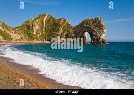 'Durdle Lulworth Cove 'porte'' Côte Jurassique Dorset Angleterre Banque D'Images