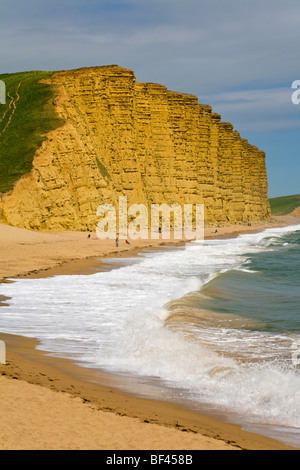 'East Cliff', Jurassic Coast, West Bay, Bridport, Dorset, Angleterre Banque D'Images