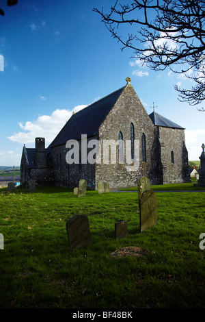 L'église des Saints Martyrs, Mathry, West Wales, UK Banque D'Images