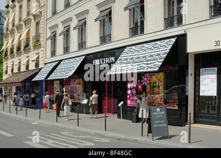 Fauchon fine food shop, Paris, France Banque D'Images