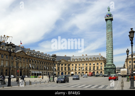 Place Vendôme, Paris France Banque D'Images