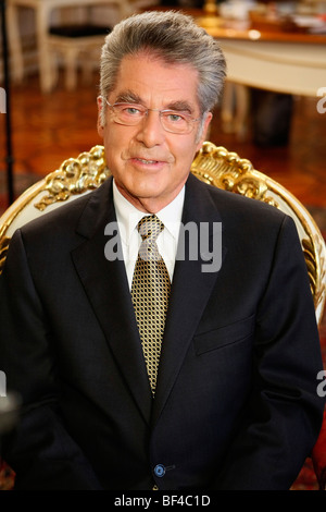 M. Heinz Fischer, Président fédéral de la République d'Autriche Banque D'Images