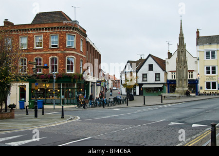 Market Cross, Glastonbury, Somerset, Angleterre. UK Banque D'Images