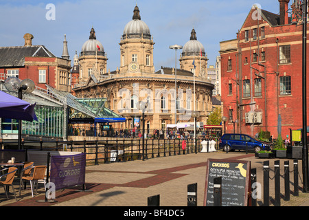 Princes Quay et Musée Maritime, Kingston Upon Hull, East Yorkshire, Angleterre, Royaume-Uni. Banque D'Images