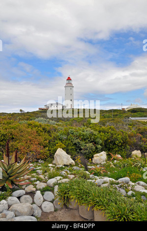 Phare de danger Point, parc national d'Agulhas, Afrique du Sud, l'Afrique Banque D'Images