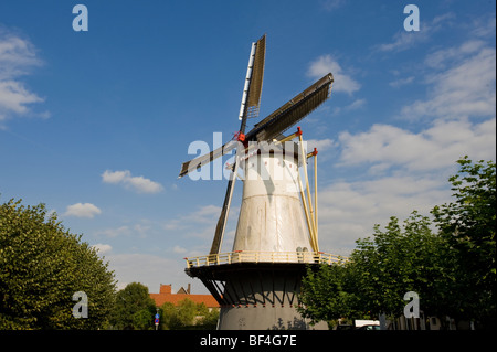 Witte Molen, Moulin Blanc, Njmegen, Geldern, Hollande, Pays-Bas, Europe Banque D'Images