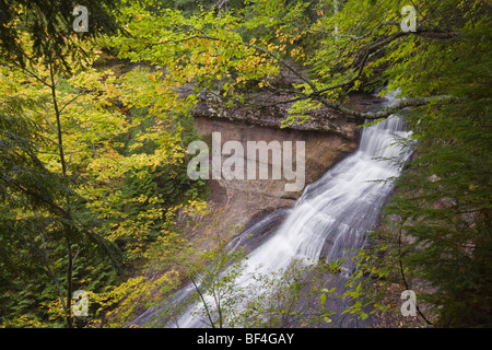 Chapelle Falls, Pictured Rocks National Lakeshore, au Michigan Banque D'Images