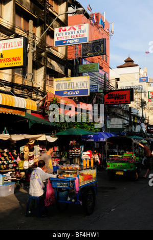 Thaïlande Bangkok ; ; ; Banglamphu Khao San Road Banque D'Images