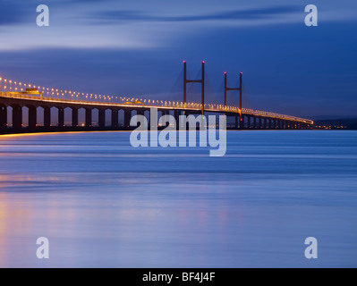 Deuxième Severn Crossing, près de Bristol, Angleterre Banque D'Images