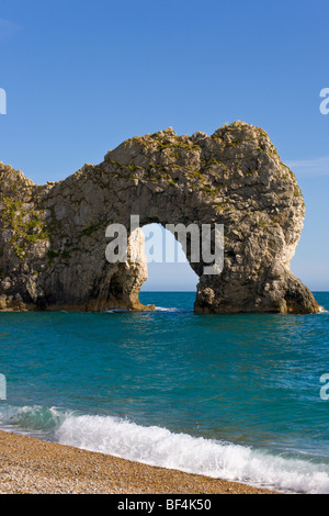 'Durdle Lulworth Cove 'porte'' Côte Jurassique Dorset Angleterre Banque D'Images