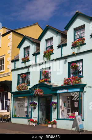 Boutiques dans l'Buck Place Bridport Dorset Angleterre Doo Banque D'Images