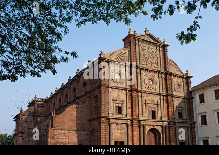 La basilique de Bom Jesus, Old Goa, Velha Goa, Inde, Asie Banque D'Images