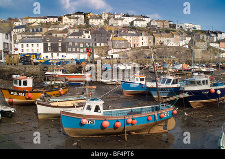 Mevagissey Cornwall Harbour ; Banque D'Images