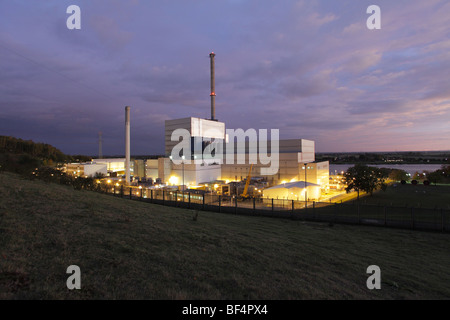 Centrale Atomique Kruemmel, géré par la société Vattenfall, Allemagne Banque D'Images