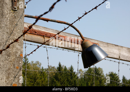 Le site du mémorial du camp de concentration de Dachau, en Bavière, Allemagne, Europe Banque D'Images