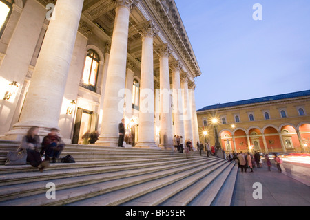 Théâtre National de Munich et résidence, Munich, Bavaria, Germany, Europe Banque D'Images