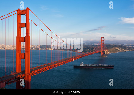 Golden Gate Bridge à San Francisco, Californie, USA, Amérique Latine Banque D'Images